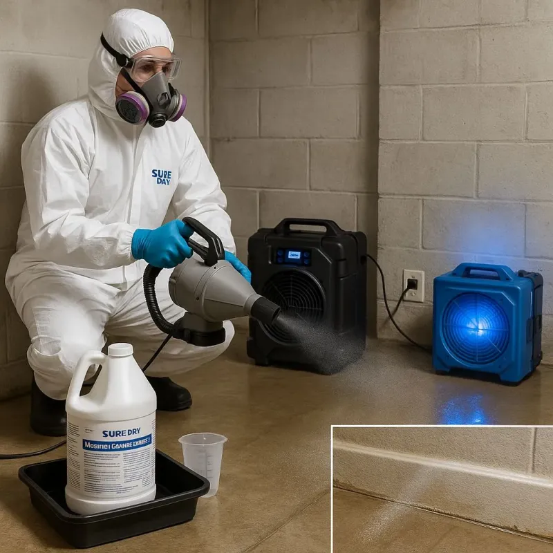 Sanitization and Odor Removal process in Kingston, NH