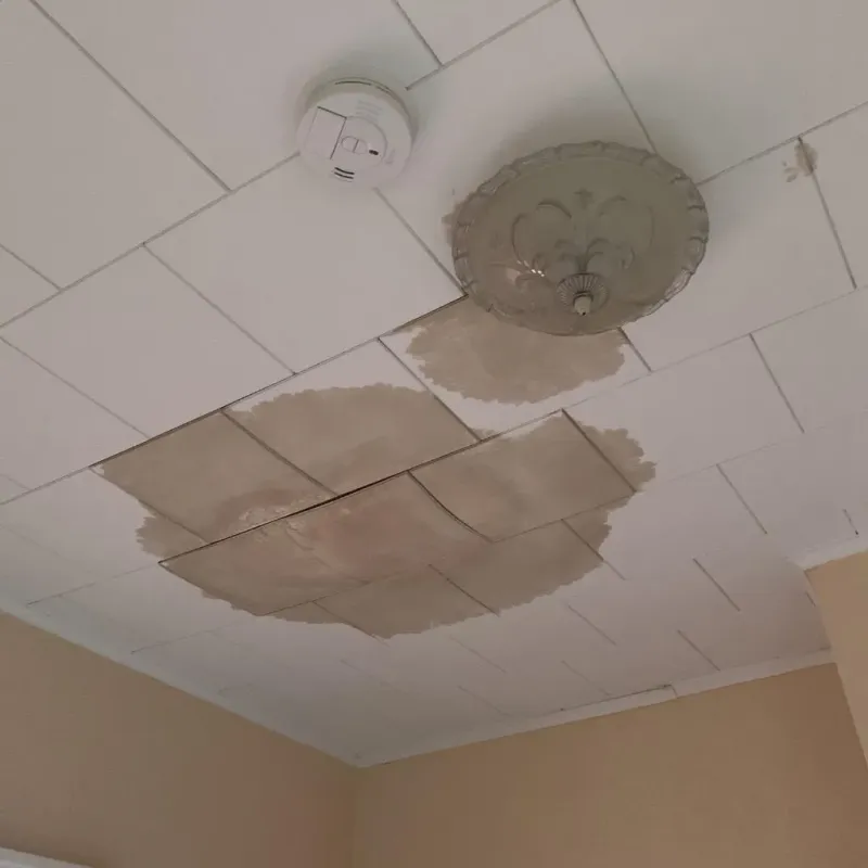 Ceiling Water Damage Repair in Kingston, NH