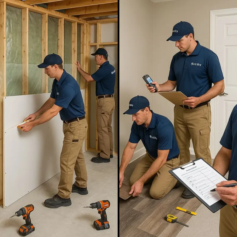 Repairs and Reconstruction process in Kingston, NH